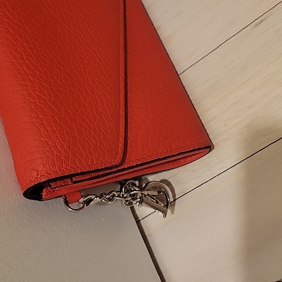 Dior red chain wallet - Picture 3 of 5